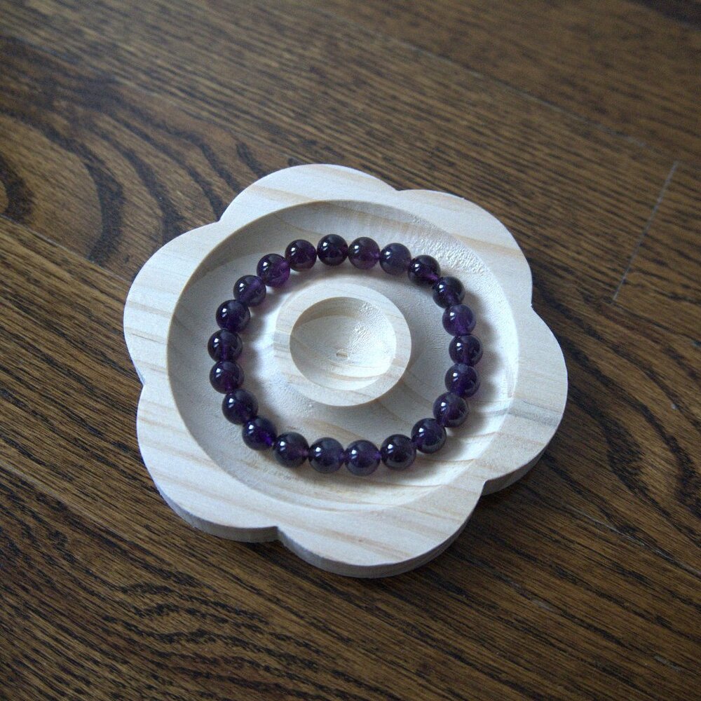 Amethyst Gemstone Bracelet ❘ Crystal ❘ Natural ❘ Healing【100% NEW】